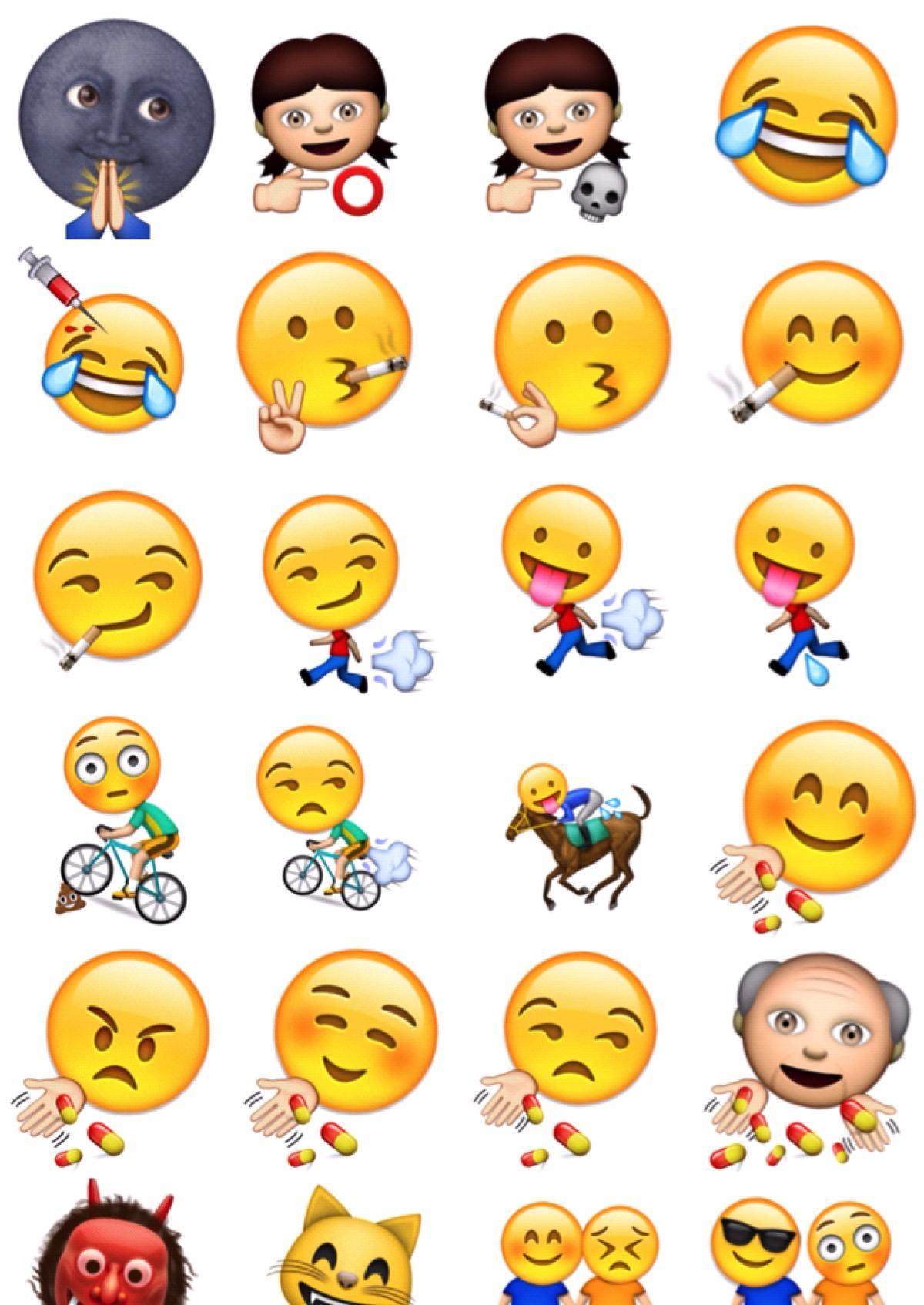 苹果版emoji图片苹果emoji复制大全
